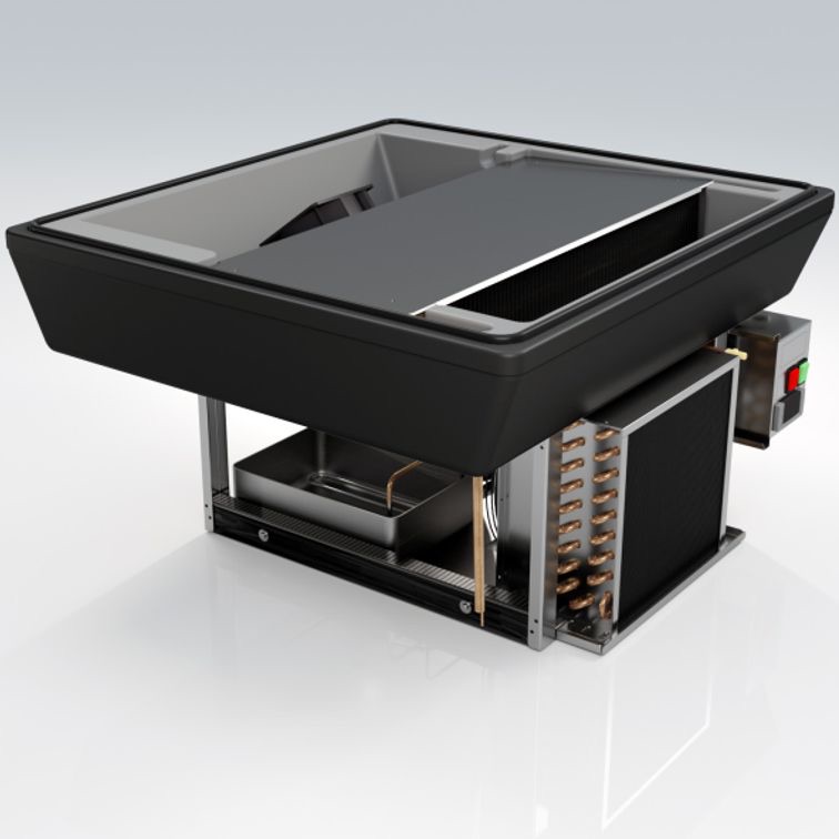 Monoblok do witryn cukierniczych (+2°C / +8°C) MBP-MVC-H900.SA123.S102.S